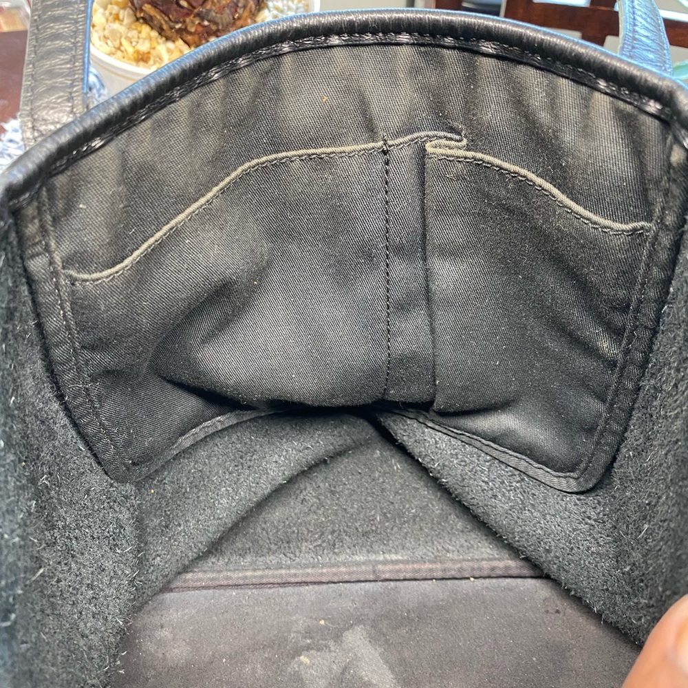 Black coach tote bag - Picture 7 of 8